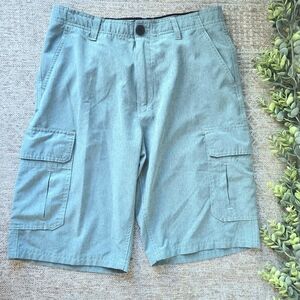 Casual Blue Cargo Shorts for Men